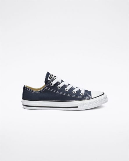 Tenis Converse Chuck Taylor All Star Classicos Cano Baixo Menina Azul Marinho | PT S0741P0